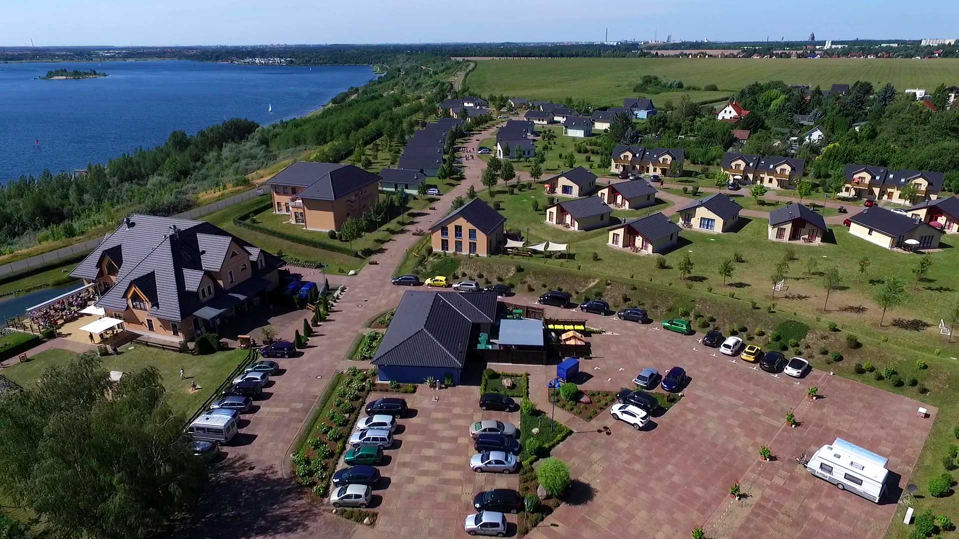 Luftbild Seepark Auenhain