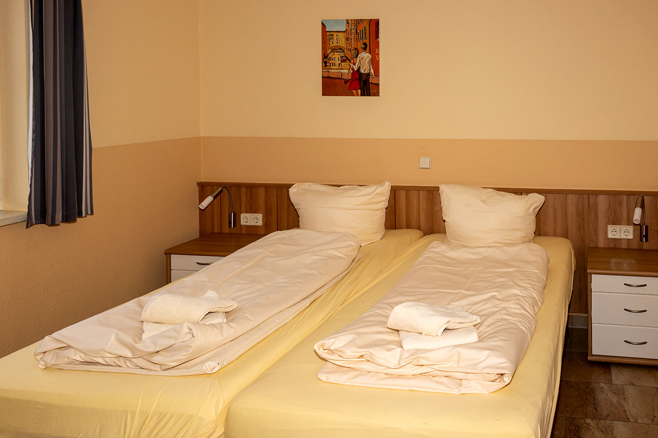 Schlafzimmer Haus Korallenmöwe 1