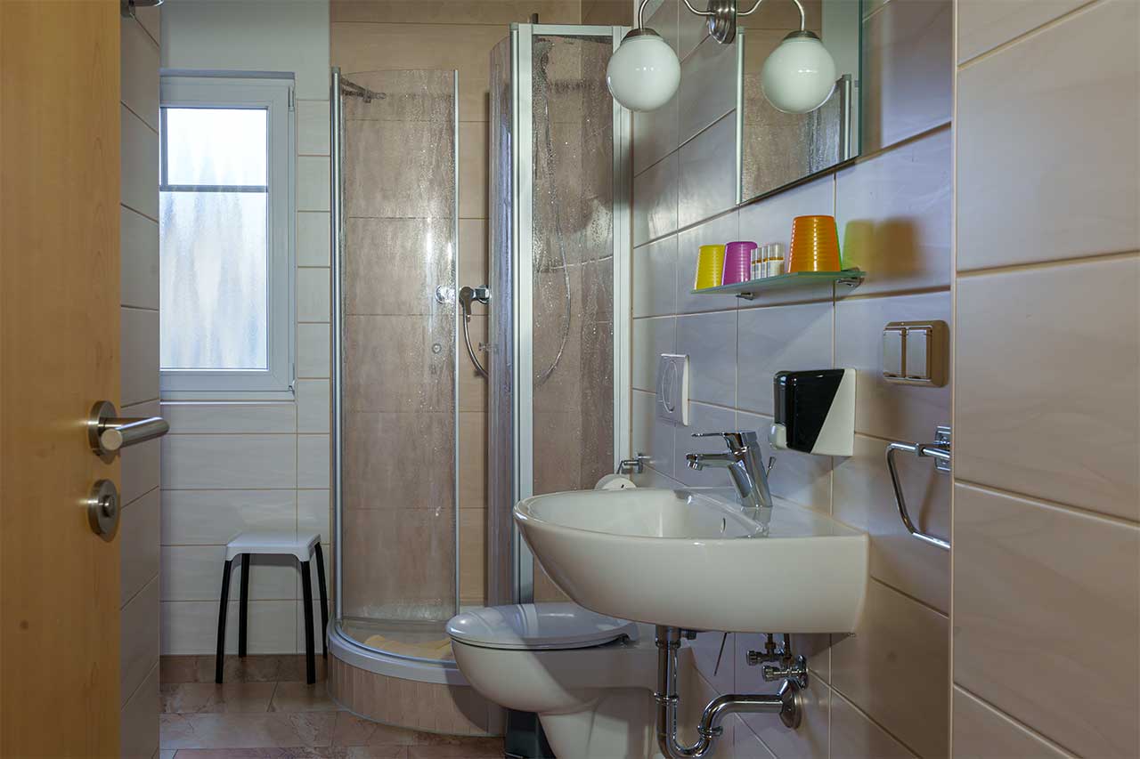 Badezimmer Haus Seeschwalbe 1