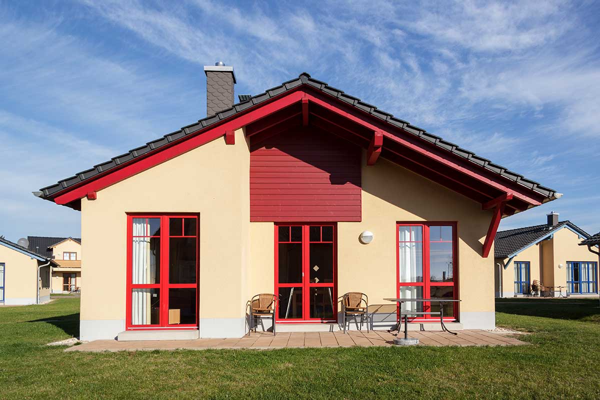 Aussenansicht Haus Zwergseeschwalbe 2